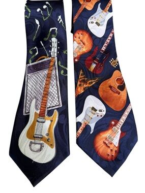 Steven Harris Guitar handmade necktie bundle